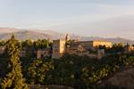 Alhambra kurz vor Sonnenuntergang
