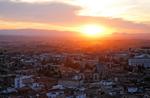 Sonnenuntergang über Granada